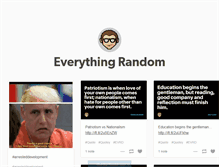 Tablet Screenshot of everythingrandom.net
